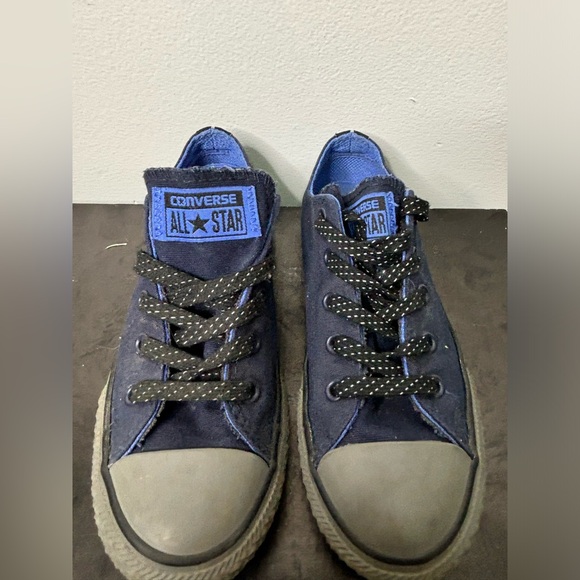 Converse Chuck Taylor All Star Canvas Ox Obsidian Shoes Size Youth 13.5 - Picture 7 of 11